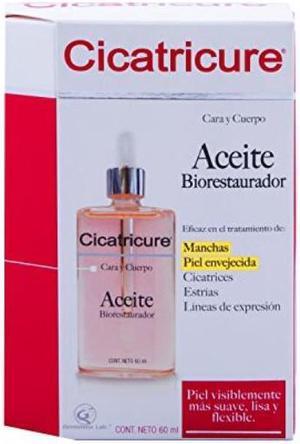 cicatricure aceite biorestaurador cara y cuerpo