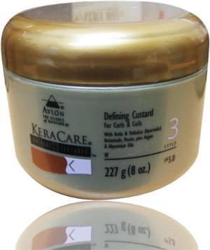 avlon keracare natural textures defining custard, 8 ounce