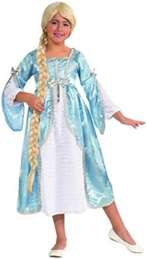 forum novelties fairy tale favorites princess of the tower costume dress, child small