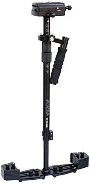 flycam redking quick balancing video camera stabilizer with dovetail quick release flcmrk | professional cnc aluminum camera stabilizer for dslr bmcc sony nikon dv camcorders up to 7kg/15.4lb + bag