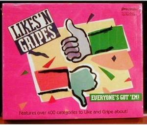 pressman likes n gripes board game