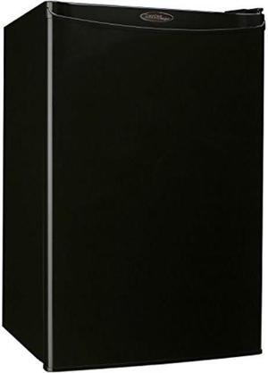danby designer dcr044a2bdd compact refrigerator, 4.4cubic feet, black