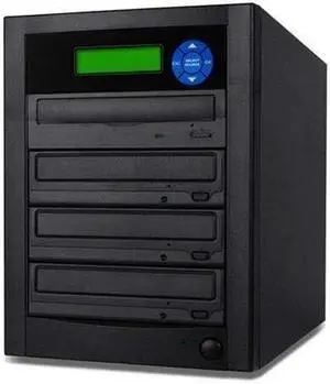 Bestduplicator 1 to 3 Target DVD Cd Duplicator with DVDRW Burners Athena Duplication Controller, Standalone Copier Dvd R