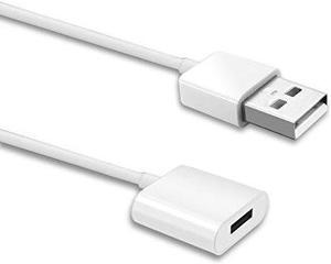 techmatte charging adapter cable for apple pencil male to female flexible connector 5 feet