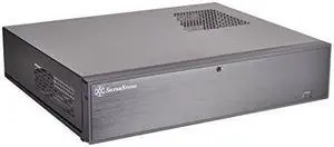 silverstone technology tek aluminum front door/steel body micro atx media center/htpc case ml04busa