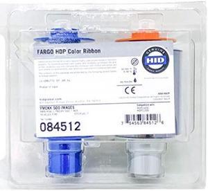 fargo hdp5600 ymckk color ribbon  84512
