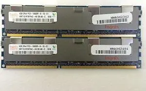 8gb 2x4gb memory for dell poweredge hmt151r7bfr4ch9 r410 t410 r510 t510 t7500