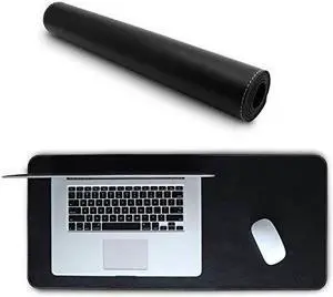 londo leather extended mouse pad genuine leather black