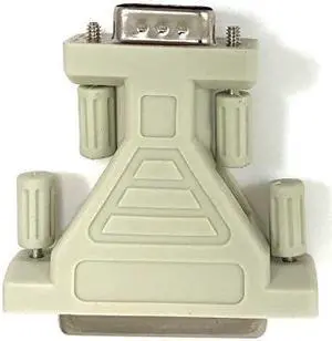 Micro Connectors DB9-Male to DB25 Female Molded AT Modem Adapter (G01-106M)