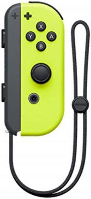 genuine nintendo switch joy con wireless controller neon yellow right