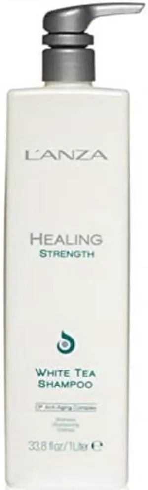 l'anza healing strength white tea shampoo, 33.8 oz.