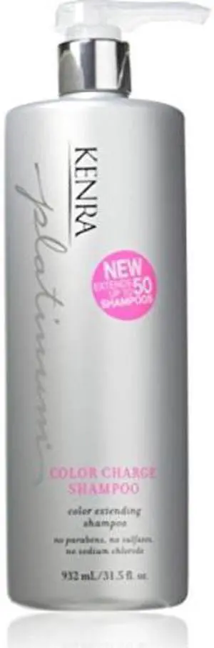 kenra platinum color charge shampoo, 31.5ounce