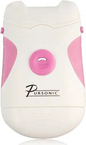 pursonic nc1 battery operated nail trimmer, pink, 0.3 pound