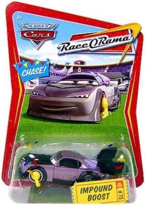 disney / pixar cars movie 1:55 die cast car raceorama series impound boost
