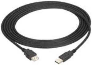 BLACK BOX USB05E-0006 USB 2.0 EXT CBL TYPE-A M/TYPE-A F BK 6FT