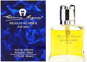 private number by etienne aigner for men. eau de toilette spray 1.7 oz