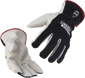 Lincoln Electric K3769 Traditional Grey Leather Drivers Gloves, X-Large