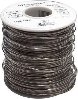 Harris SB11 Stay-Brite 1/32" Silver Solder 1 lb. Spool