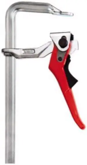 BESSEY LC4 4 in Bar Clamp Steel Handle and 2 3/8 in Throat Depth