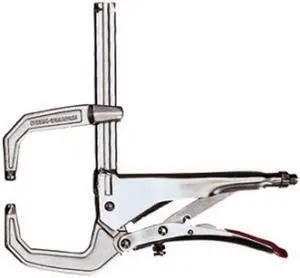 Bessey Sliding Arm Locking Clamp,11",4-1/2"Cap.  SG5-DR