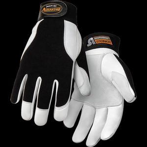 Steiner 0944-L Ironflex Advantage Grain Goatskin Mechanics, Genuine Leather Palm Gloves, Large