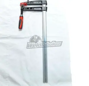 BESSEY TG7.024+2K 24 in Bar Clamp, Composite Plastic Handle and 7 in Throat