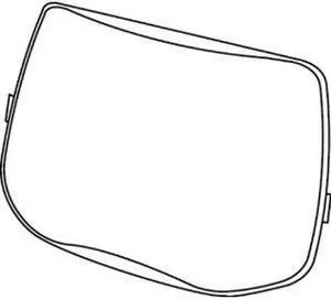 3M Speedglas 9100 Helmet Outside Protection Plate 06-0200-51/37174AAD), 10 pack
