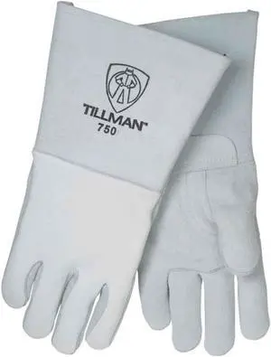 Tillman 750 Premium Top Grain Elkskin Welding Gloves, Small