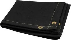 STEINER 376-6X6 Welding Blanket, Fiberglass, 6 ft. W., 6 ft. H., 28 oz/sq yd,