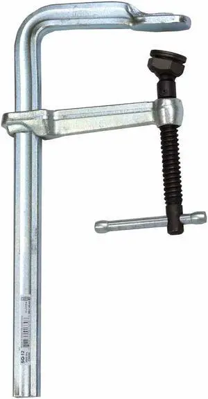 BESSEY SQ-12 12 in Bar Clamp Steel Handle and 5 1/2 in Throat Depth