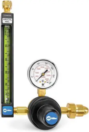 MILLER ELECTRIC 22-30-580 Flowmeter Regulator,Brass