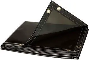 Steiner 332-6X10 6x10 ft ArcView Smoke Gray Transparent FR Vinyl Welding Screen