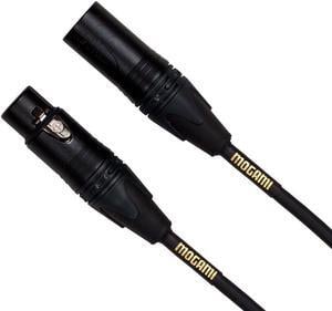 Mogami Gold Studio 6' XLR Male to XLR Female Studio Patch Cable for Microphones
