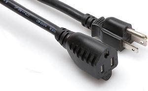 Hosa PWX-403 Power Ext Nema 5-15r - Nema 5-15p 3ft