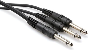 Hosa CYP-105 Y Cable 1/4"" TS to 1/4"" TS 5ft Hosa CYP-105 Y Cable 1/4"" TS to 1/4"" TS 5ft