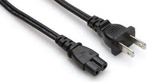 Hosa PWP-426 Power Cord Iec C7 - Nema 1-15p 8ft