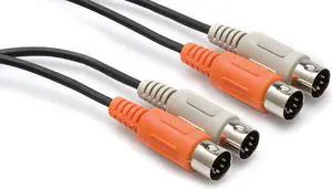 Hosa MID-204 Dual MIDI Cable 4m