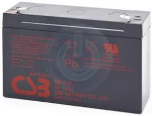 CSB GP6120 6V 12Ah F1 Battery