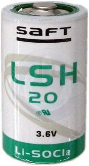 SAFT LSH20 D 3.6V PRIMARY LITHIUM BATTERY