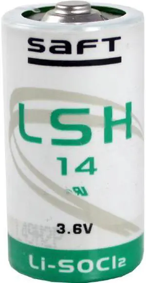 Saft LSH14 3.6 Volt C 5800 mAh Lithium Battery