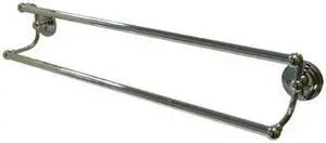 Kingston Brass BA175318PB Heritage 18 in. Dual Towel Bar, Polished Brass