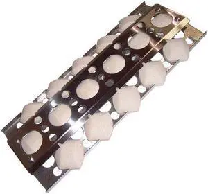 Music City Metals 94751 Stainless Steel Heat Plate Replacement for Select Turbo Gas Grill Models