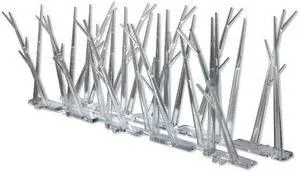 BIRD-X SP-25 Bird Repellent Spikes,25 ft. L,PK25