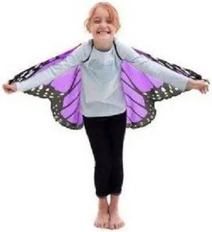 Douglas Toys Dreamy Dress-ups Purple Monarch Butterfly Fabric Wings