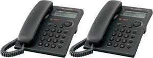Panasonic KX-TSC11B Wall Mountable Corded Telephone With Caller ID