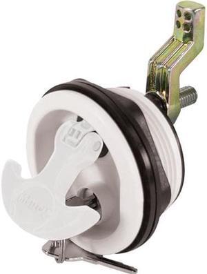 Whitecap Locking Nylon T-Handle - White/White Locking Nylon T-Handle - White/White
