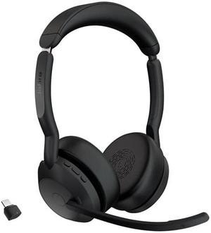 Jabra Evolve2 55 Stereo UC Wireless Headset with Link380c (25599-989-899-01)