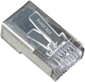 Black Box FMTP5ES-100PAK Black Box FMTP5ES-100PAK Network Connector - 100 Pack - 1 x RJ-45 Male