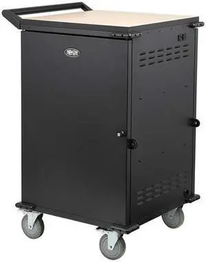 Tripp Lite CSCSTORAGE1 Locking Storage Cart for Mobile Devices and AV Equipment Tripp Lite CSCSTORAGE1 Locking Storage Cart for Mobile Devices and AV Equipment