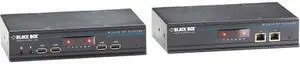 Black Box ACU5800A Black Box Dual-Head DisplayPort KVM Extender over CATx - 1 Computer(s) - 1 Remote User(s) - 492 ft Range - 6 x Network (RJ-45) - 6 x USB